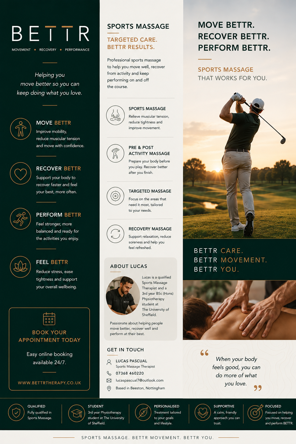 Flyer design for BETTR