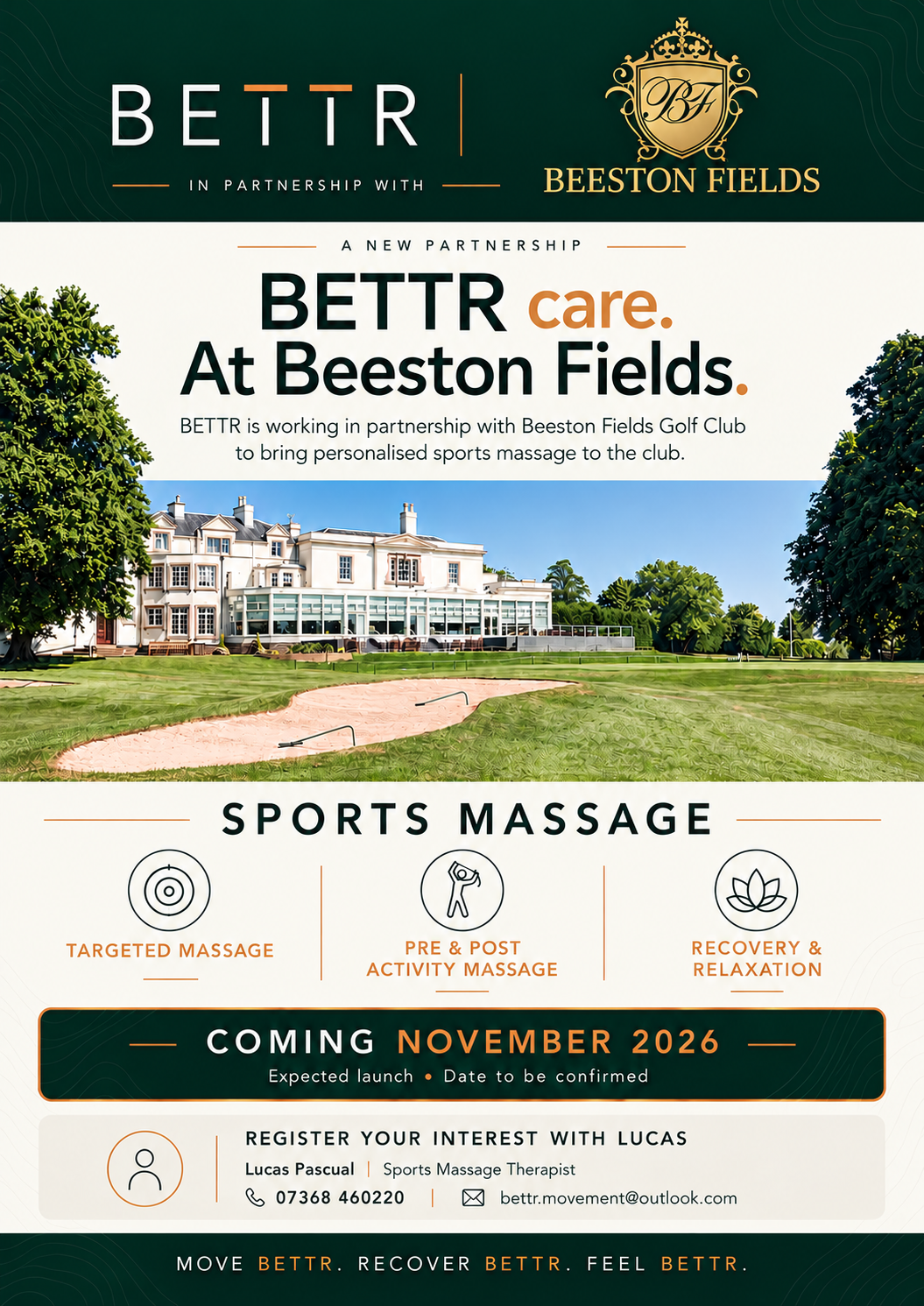 Promotional poster for BETTR